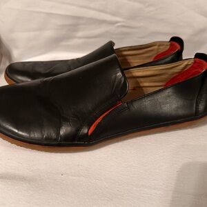 Vivobarefoot Lisbon Black Leather Slip-On Shoes Men’s 13 Barefoot Minimalist